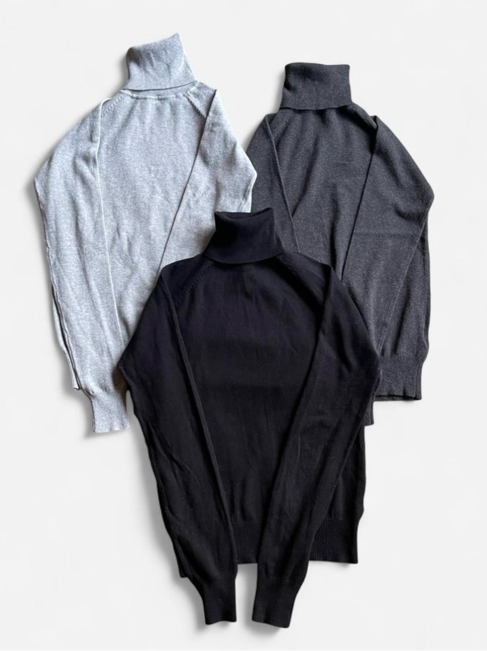 Zara Cotton Turtleneck Set of 3